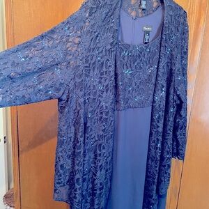 Blue Lace Dress